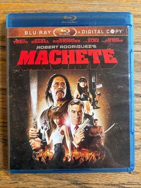 Machete Blu-ray 2-Disc Set + Digital Copy Robert Rodriguez Danny Trejo